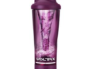 Шейкер спортивний електричний VOLTRX VortexBoost 600 мл. Tritan Purple
