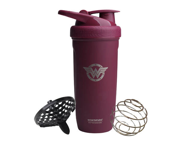 Шейкер спортивний SmartShake Reforce 900ml Wonder Women - Фото 1