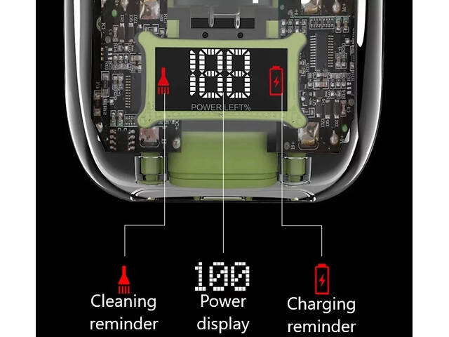 Шейвер Kemei KM-TX7 электробритва (сухое и влажное бритье) - Фото 8