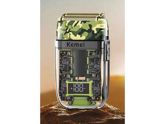 Шейвер Kemei KM-TX7 электробритва (сухое и влажное бритье) - Фото 9