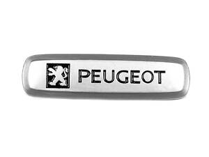Шильдик алюминиевый для ковриков (1шт) для Тюнинг Peugeot