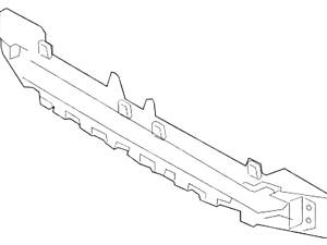 Шина бампера заднего Hyundai Accent V 18-21 (Тайвань) FP 3250 980