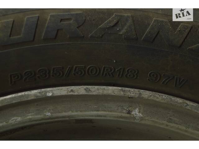 Шина R18 235/50 BRIDGESTONE TURANZA всесезонная 7мм c lexus ls460