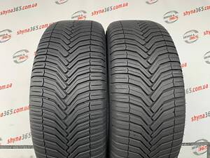 Шины Б/У всесезонная 215/55 R17 MICHELIN CROSS CLIMATE 6m