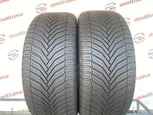 Шины Б/У всесезонная 235/45 R18 MICHELIN CROSS CLIMATE 2 5 mm