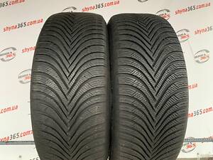 Шины Б/У зимняя 205/55 R17 MICHELIN ALPIN 5 RUN FLAT 7mm