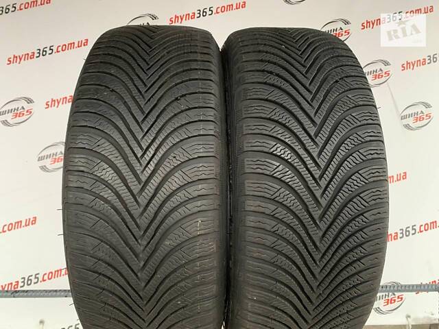 Шини Б/У зимова 205/55 R17 MICHELIN ALPIN 5 RUN FLAT 7mm