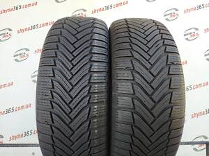 Шины Б/У зимняя 215/55 R17 MICHELIN ALPIN 6 8 mm