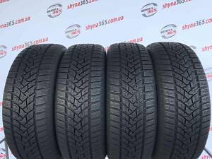 Шины Б/У зимняя 215/60 R16 DUNLOP WINTER SPORT 5 8 mm