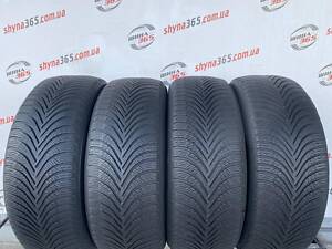 Шины Б/У зимняя 215/60 R16 MICHELIN ALPIN 5 4 mm