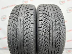 Шини Б/У зимова 225/55 R17 BRIDGESTONE BLIZZAK LM001 5mm