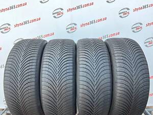 Шины Б/У зимняя 225/55 R17 MICHELIN ALPIN 5 4 mm