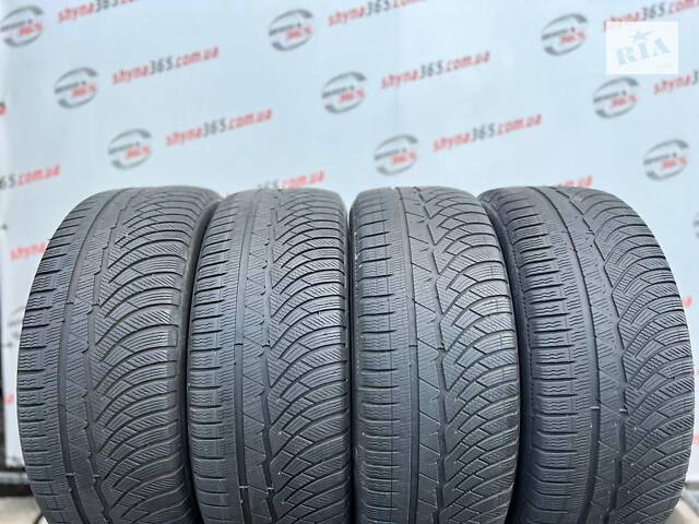 Шины Б/У зимняя 235/55 R17 MICHELIN PILOT ALPIN PA4 4mm