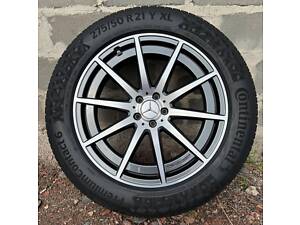 Шини ДІСКИ БУ MERCEDES RONAL AMG A1674018200 R21 11.5J PCD 5X112 ET45 DIA66.6 BKF