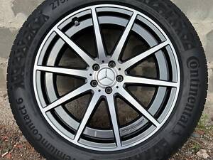 Шини ДІСКИ БУ MERCEDES RONAL AMG A1674018200 R21 11.5J PCD 5X112 ET45 DIA66.6 BKF