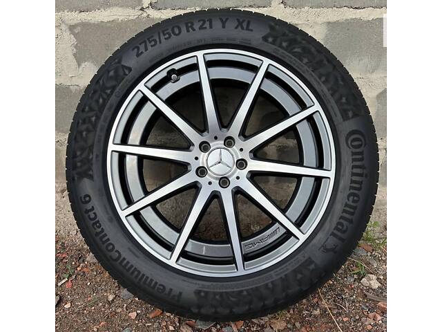 Шини ДІСКИ БУ MERCEDES RONAL AMG A1674018200 R21 11.5J PCD 5X112 ET45 DIA66.6 BKF