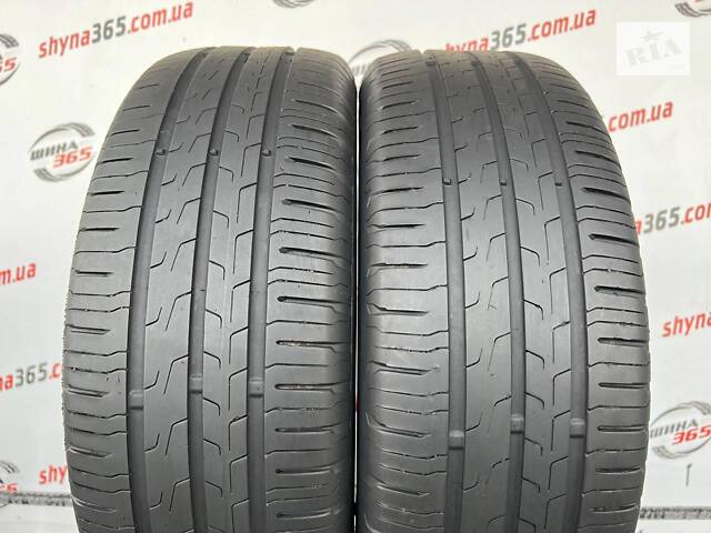 Шины Б/У літня 195/60 R15 CONTINENTAL ECOCONTACT 6 5mm