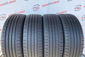 Шины Б/У летняя 205/55 R17 CONTINENTAL CONTIECOCONTACT 5 6mm