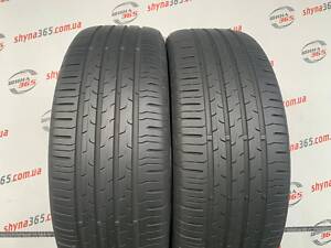 Шины Б/У літня 205/55 R17 CONTINENTAL ECOCONTACT 6 4mm