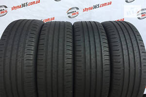 Шины Б/У летняя 215/55 R17 CONTINENTAL CONTIECOCONTACT 5 5mm