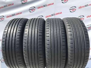 Шины Б/У летняя 215/55 R17 CONTINENTAL CONTIECOCONTACT 5 6mm