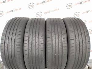 Шины Б/У літня 215/55 R17 CONTINENTAL ECOCONTACT 6 CONTISEAL 5mm