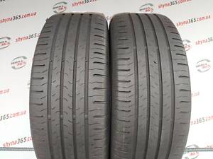 Шины Б/У літня 215/55 R18 CONTINENTAL CONTIECOCONTACT 5 5mm