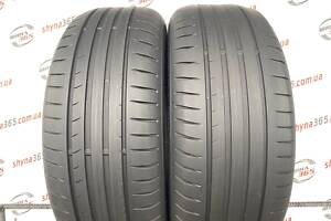 Шины Б/У летняя 215/60 R16 DUNLOP SPORT BLURESPONSE 4mm