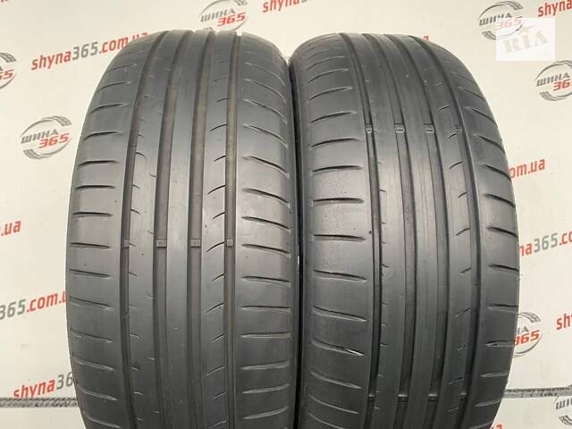 Шины Б/У літня 215/60 R16 DUNLOP SPORT BLURESPONSE 6mm