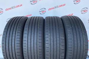 Шины Б/У летняя 215/60 R17 CONTINENTAL CONTIECOCONTACT 5 5mm