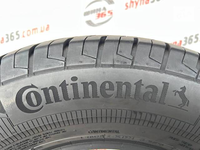 Шины Б/У летняя 215/70 R15C CONTINENTAL VANCONTACTECO 7mm