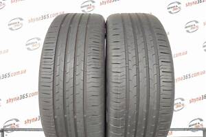 Шины Б/У летняя 225/55 R18 CONTINENTAL ECOCONTACT 6 6mm