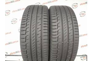 Шины Б/У летняя 225/55 R18 CONTINENTAL PREMIUMCONTACT 6 7mm