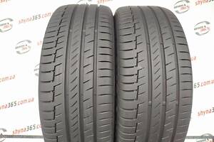 Шины Б/У летняя 225/55 R18 CONTINENTAL PREMIUMCONTACT 6 7mm