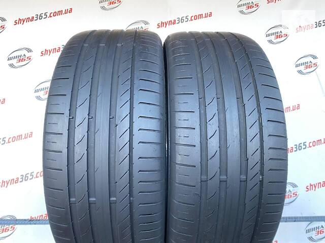 Шины Б/У летняя 245/45 R18 CONTINENTAL CONTISPORTCONTACT 5 CONTISILENT 4mm