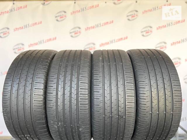 Шины Б/У літня 245/45 R18 CONTINENTAL ECOCONTACT 6 CONTISEAL 4mm