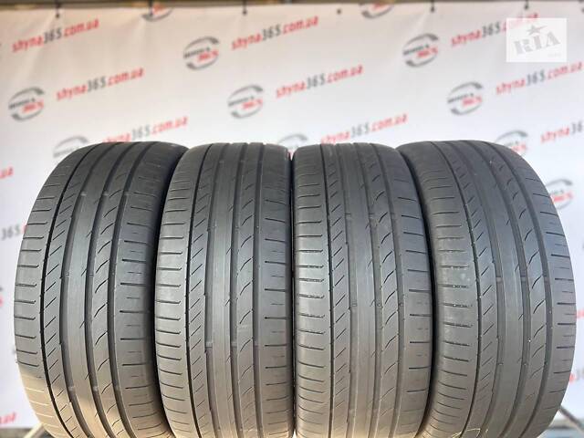 Шины Б/У летняя 245/45 R19 CONTINENTAL CONTISPORTCONTACT 5 SUV 4mm