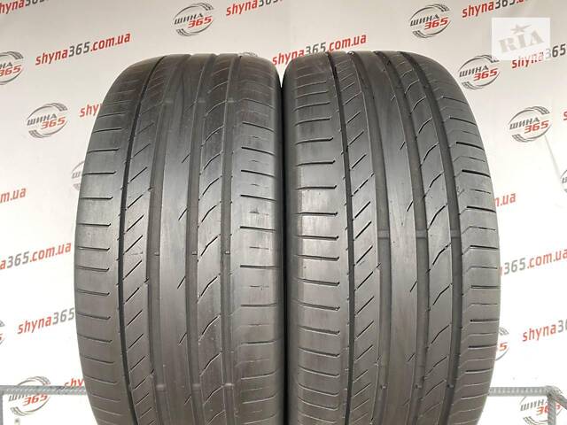 Шины Б/У літня 255/55 R18 CONTINENTAL CONTISPORTCONTACT 5 RUN FLAT 5mm