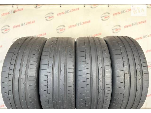 Шины Б/У літня 265/40 R22 CONTINENTAL SPORTCONTACT 6 CONTISILENT 5mm