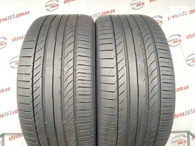 Шины Б/У летняя 285/40 R22 CONTINENTAL CONTISPORTCONTACT 5 CONTISEAL 6mm