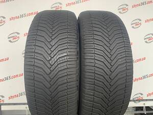 Шины Б/У всесезонна 225/55 R17 MICHELIN CROSS CLIMATE 4mm