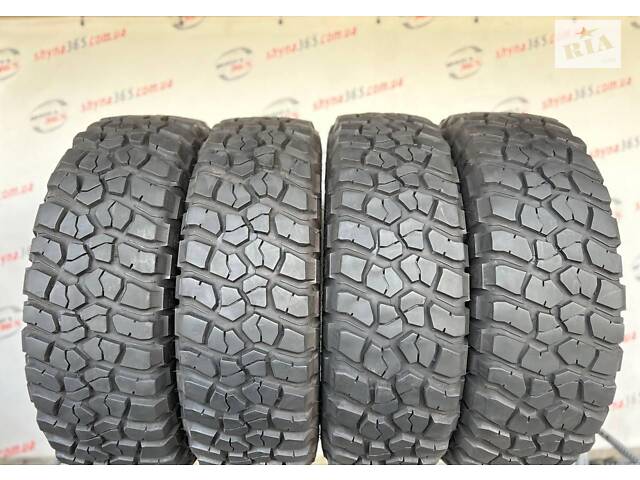 Шины Б/У всесезонна 255/75 R17 BFGOODRICH MUD-TERRAIN T/A KM 2 10mm