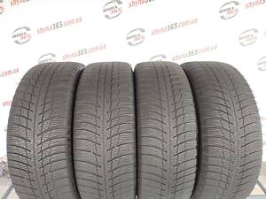 Шины Б/У зимова 215/60 R16 BRIDGESTONE BLIZZAK LM001 4mm