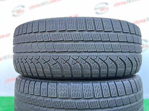 Шины Б/У зимова 245/40 R19 PIRELLI PZERO WINTER RUN FLAT 5mm