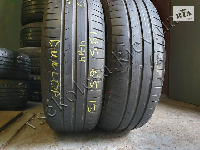 Літні вживані шини 195/65 R15 Dunlop