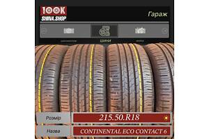 Шины БУ 215 50 R 18 Continental Eco contact 6 Резина лето