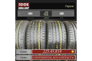 Шины БУ 225 45 R 18 Continental Eco Contact 6 Резина лето