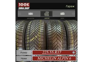 Шины БУ 225 55 R 17 Michelin Alpin 6 Резина зима