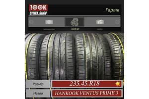 Шины БУ 235 45 R 18 Hankook Ventus Prime 3 Резина комплект лето