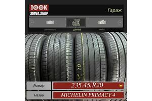 Шины БУ 235 45 R 20 Michelin Primacy 4 Резина лето